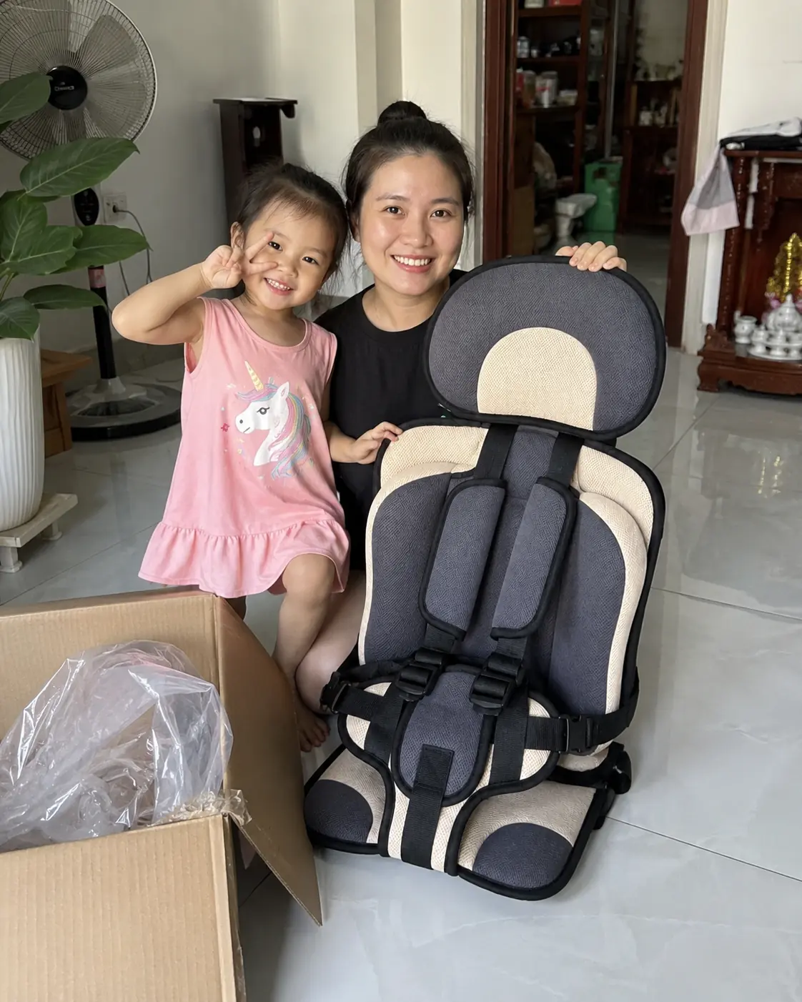 Khách nhận hàng Chị Ngọc – Hà Nam
