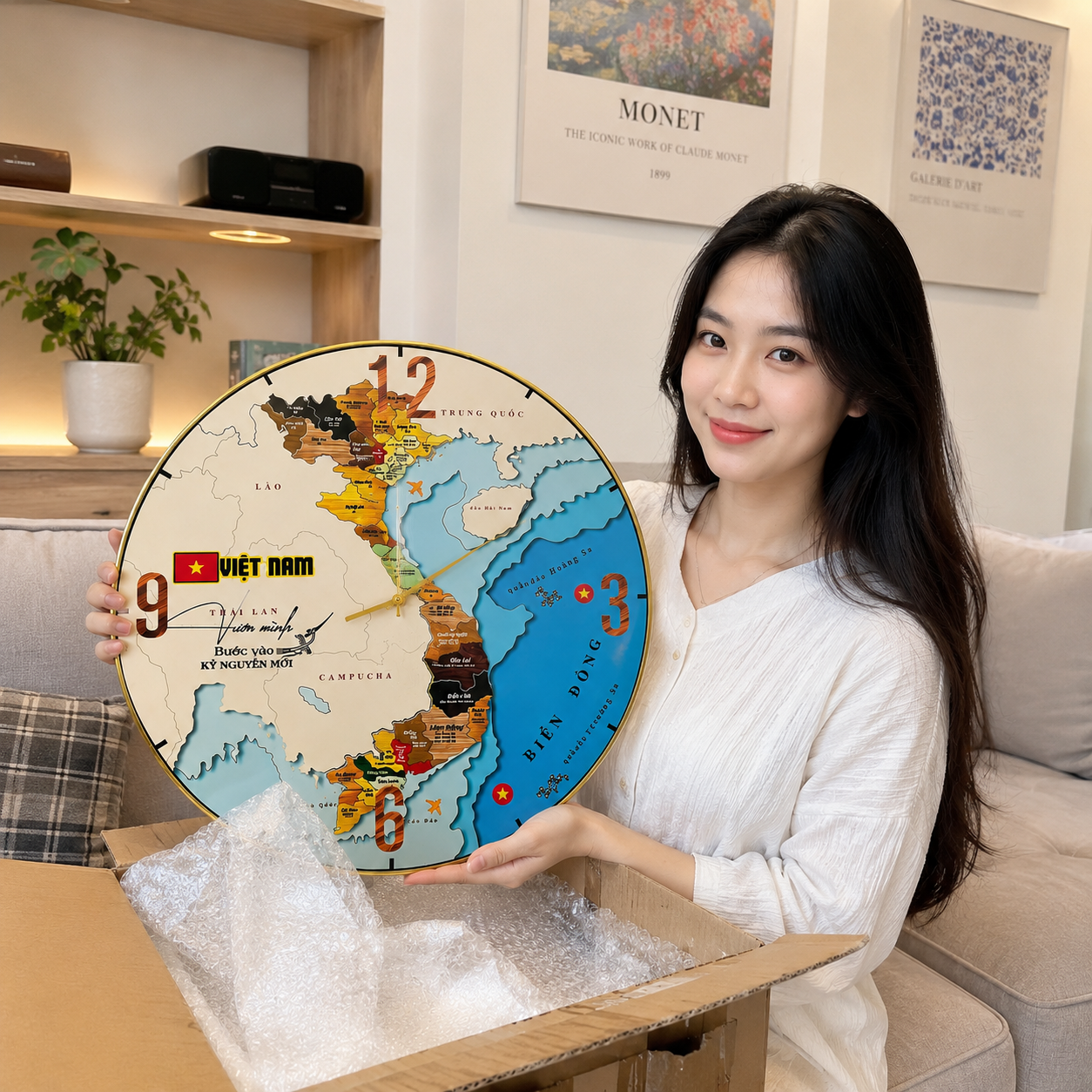 Khách nhận hàng Mai Nguyễn