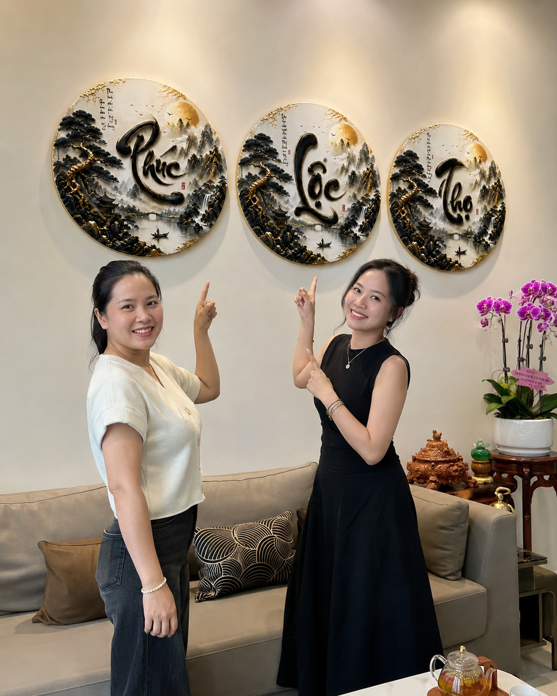 Khách nhận hàng Dư Tiến Đạt